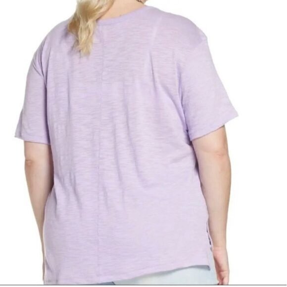 NWT BP U-Neck Purple Tee - Picture 2 of 7
